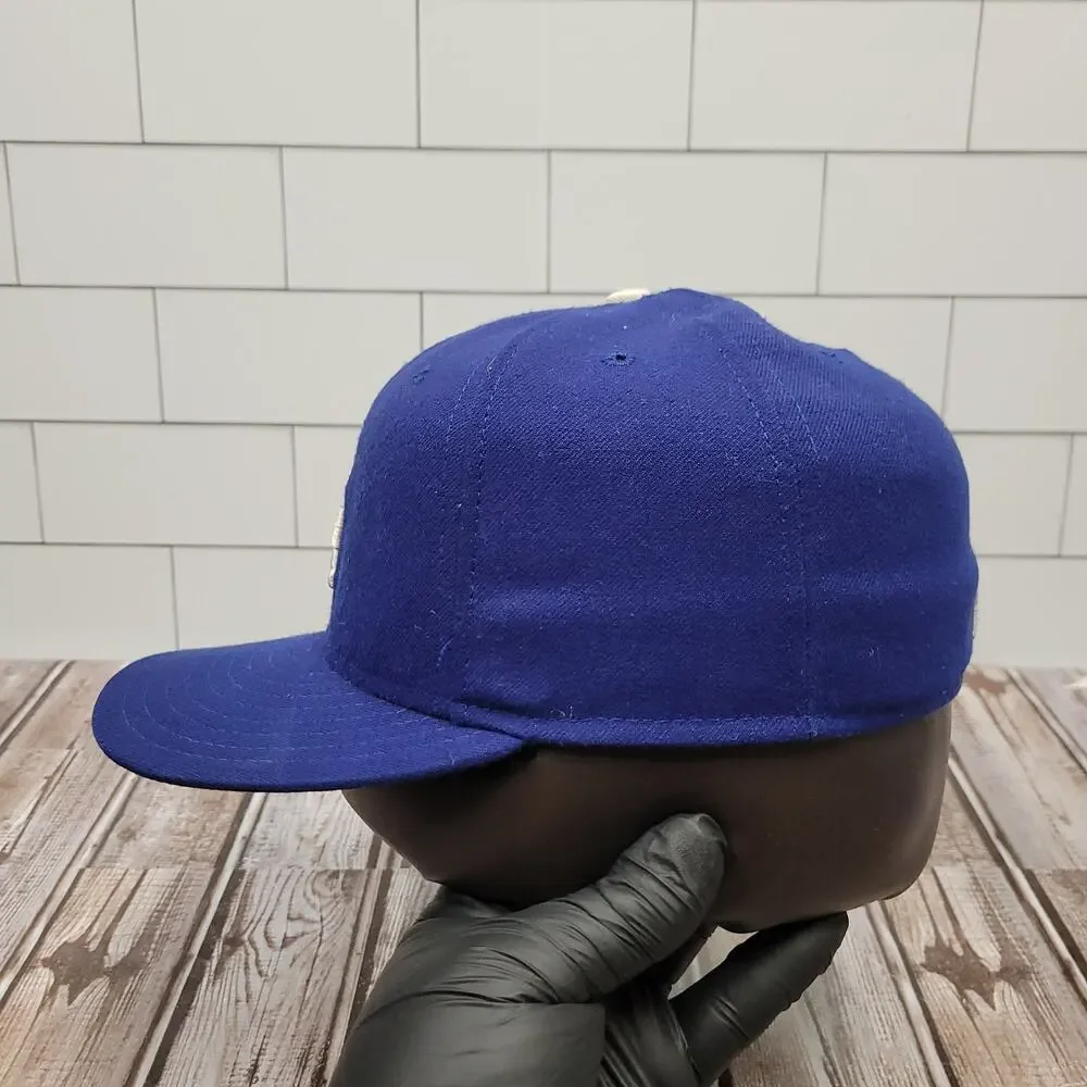 New Era 59FIFTY Los Angeles Dodgers On Field Fitted Hat Blue Size 7 3/8